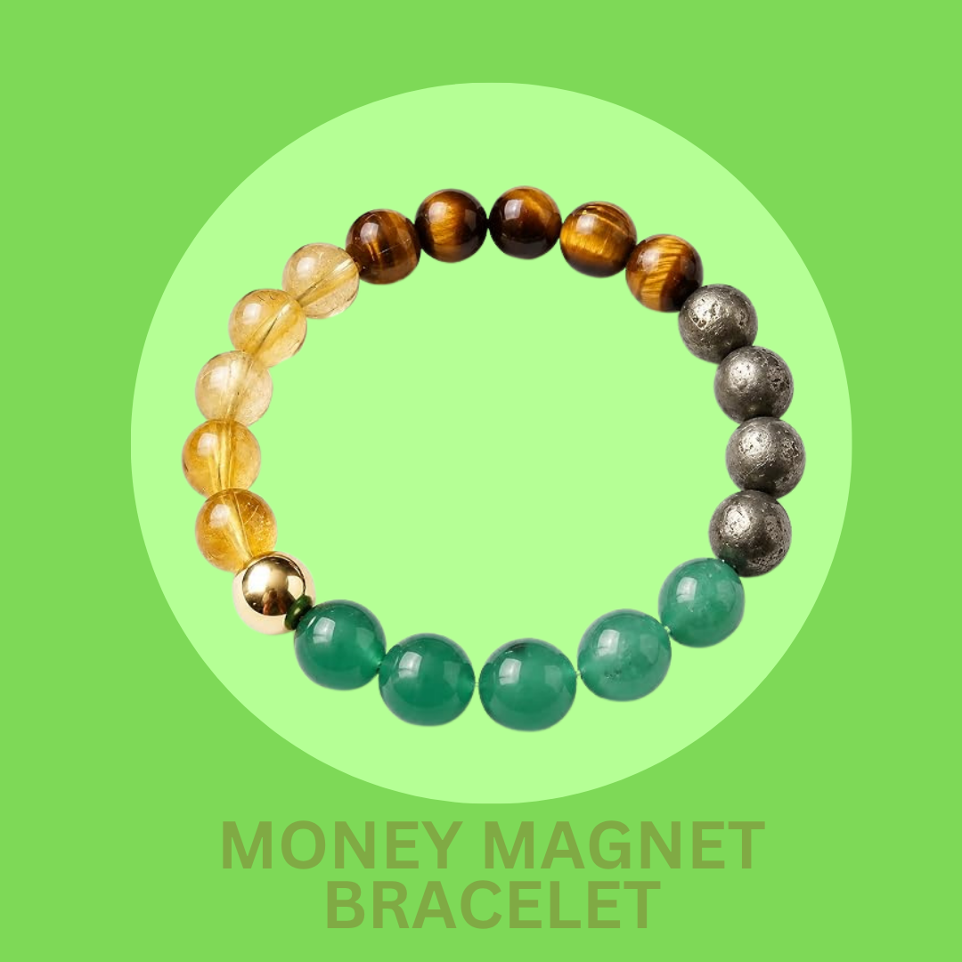 Natural Money Magnet Bracelet